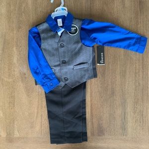 4 Piece Toddler Suit Set